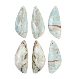 Подвески из натурального гемиморфита, крылатые прелести