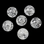 Transparent Crackle Acylic Beads, Round