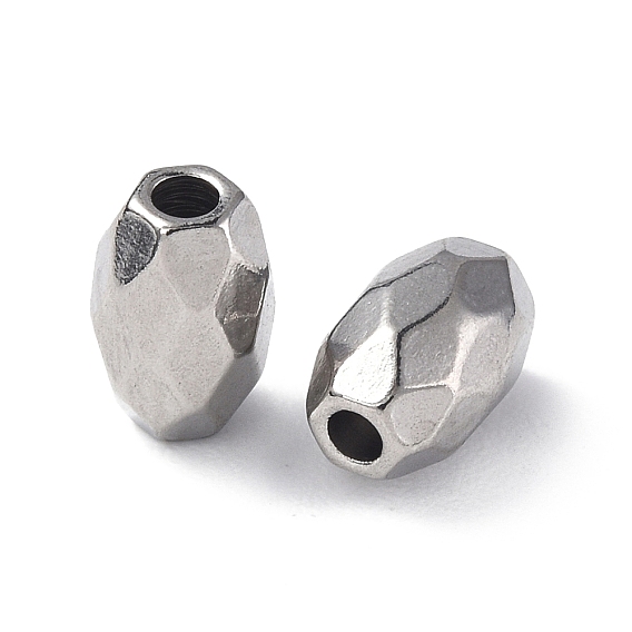 201 Stainless Steel Beads, Barrel
