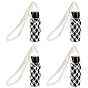 6Pcs Polycotton Cord Knitting Wine Storage Bags