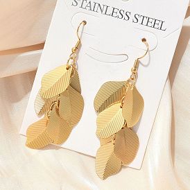 304 из нержавеющей стали болтаться серьги, ионное покрытие (ip), лист