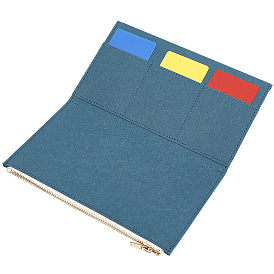 Бумажные пакеты для хранения счетов-фактур на молнии, карманы для файлов, прямоугольные