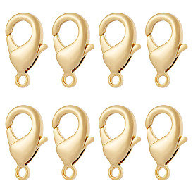 8шт латунные застежки-лобстеры, для изготовления ювелирных изделий