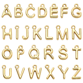 26 шт. Латунные подвески, буква аз, стойки покрытие, долговечный, без кадмия и без свинца