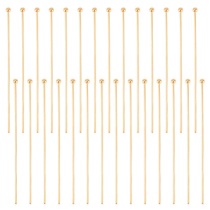 100 шт. Латунные штифты с шаровой головкой