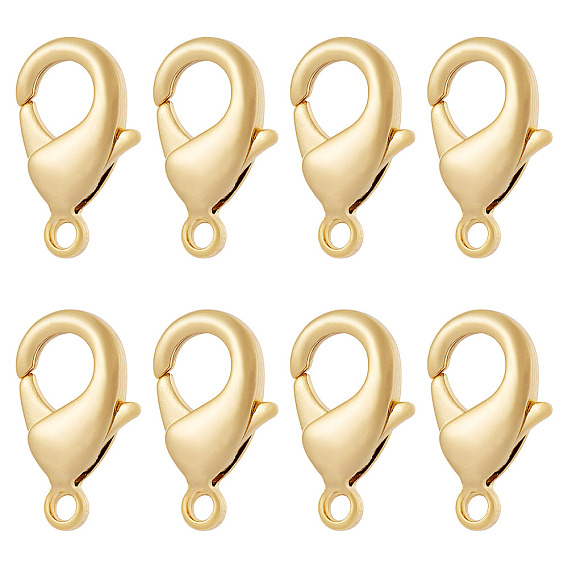 8шт латунные застежки-лобстеры, для изготовления ювелирных изделий