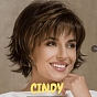 Short Shaggy Wavy Wigs, Synthetic Wigs, Heat Resistant High Temperature Fiber, For Woman