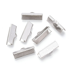 Конец обжима железной ленты, 8x20 мм, отверстие : 2 мм