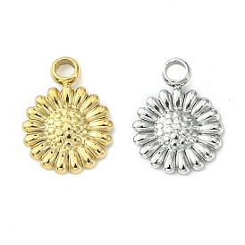 304 Stainless Steel Charms, Flower Charms