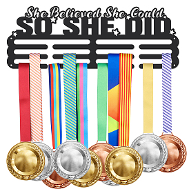 Железная вешалка для медалей, с винтами