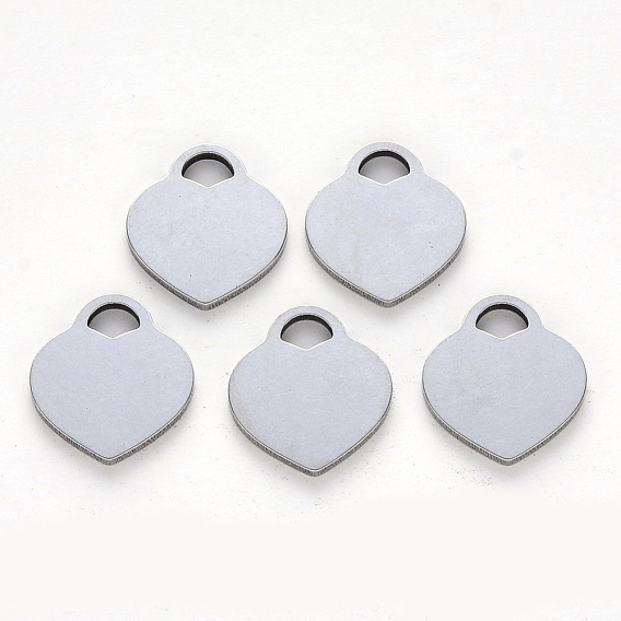 304 прелести нержавеющей стали, лазерная резка, штамповка заготовок тегов, сердце