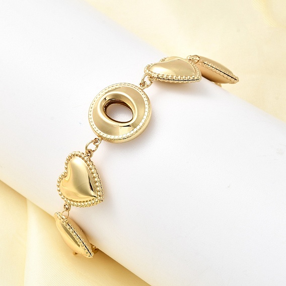 304 из нержавеющей стали ссылка браслеты, овальные и сердце