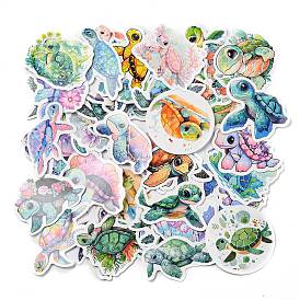50 Sheets Paper Sea Turtle Stickers