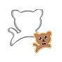 304 Stainless Steel Cookie Cutters, Cookies Moulds, DIY Biscuit Baking Tool, Cat