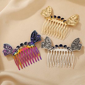 Гребни для волос из сплава крыльев, аксессуары для волос для женщин и девочек