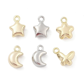 Латунь прелести, без кадмия, без никеля и без свинца, звезда/луна/бабочка