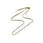 Rose Gold Chain Necklace with Lip Charm - 40+5cm Titanium Steel, Versatile Design, Anti-Fade Guarantee