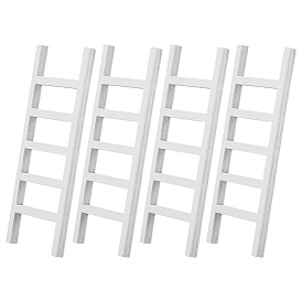 Миниатюрные украшения из деревянной лестницы, для садовых кукольных домиков