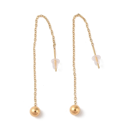 304 ушная нить из нержавеющей стали, ионное покрытие (ip), круглые