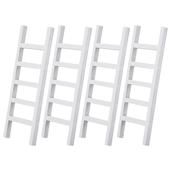 Миниатюрные украшения из деревянной лестницы, для садовых кукольных домиков