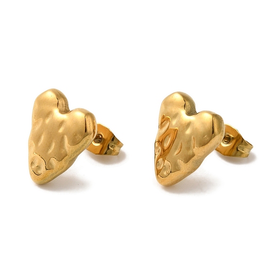 Ионное покрытие (ip) 304 серьги-гвоздики из нержавеющей стали для женщин