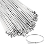 100Pcs 304 Stainless Steel Cable Ties