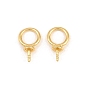 Brass Cup Peg Bails, Rack Plating, Long-Lasting Plated, Lead Free & Cadmium Free