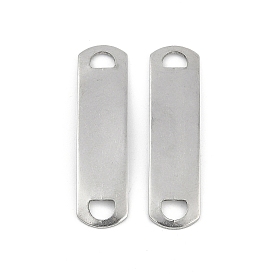 304 подвески из нержавеющей стали, закругленный прямоугольник, не тускнеет