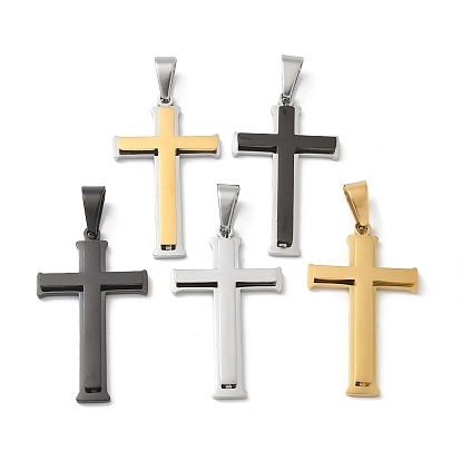 304 подвески из нержавеющей стали, крест очарование
