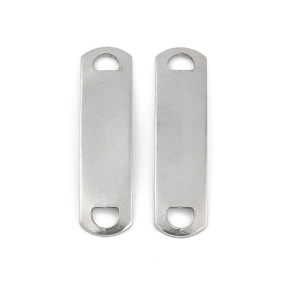 304 подвески из нержавеющей стали, закругленный прямоугольник, не тускнеет