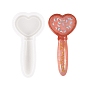 Heart Shape DIY Magic Stick Silicone Molds, Resin Casting Molds, for UV Resin & Epoxy Resin Craft Making