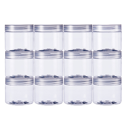 Empty Food Sealed Plastic Bottles, Transparent Storage Tanks