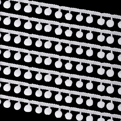 22 ярдов чинлона отделка кружевом с кисточками, помпоны с бахромой, аксессуары для одежды