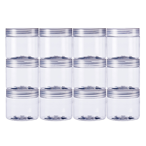 Empty Food Sealed Plastic Bottles, Transparent Storage Tanks