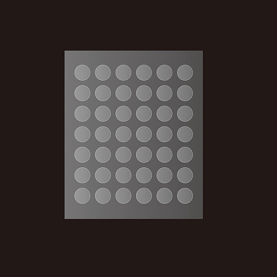 168Pcs Transparent Acrylic Double-sided Stickers, Traceless Sticky Dots, Flat Round
