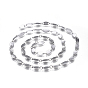 304 Stainless Steel Link Chains, Soldered, Horse Eye