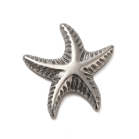 304 Stainless Steel Cabochons, Starfish