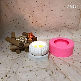 DIY Silicone Molds, Pumpkin Candlestick Making Molds, Aromatherapy Candle Holder Mold