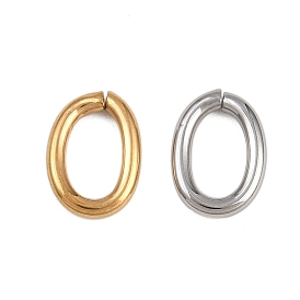 304 Быстроразъемные соединения из нержавеющей стали, овальные, ионное покрытие (ip)