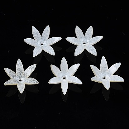 Des perles en plastique, fleur