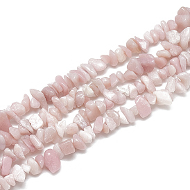 Natural Pink Opal Beads Strands, Chip