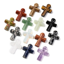 Gemstone Pendants, Cross