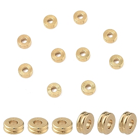 10 шт. Латунные распорные втулки, плоско-круглые, без никеля 