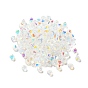 Electroplate Glass Beads, AB Color Plated, Bicone