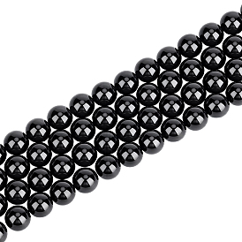 2 Strands Dyed Shell Pearl Beads Strands, Grade A, Smooth Round