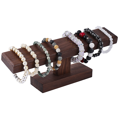 Деревянные подставки-органайзеры для часов в форме буквы Т, Подставка для ювелирных изделий (часов, браслетов).