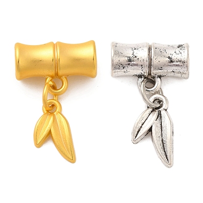 Tibetischer stil Aluminium Anhänger & Charms, Bambus