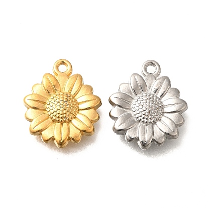 304 подвески из нержавеющей стали, очарование подсолнуха