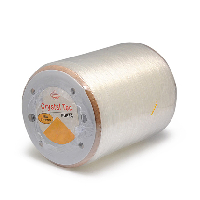 Korean Elastic Crystal Thread, DIY Jewelry Beading Stretch Cord Findings, about 1093.61 yards(1000m)/roll