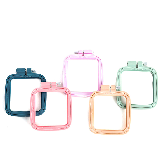 Пяльцы для вышивки крестом из абс-пластика, вышитая рамка дисплея, аксессуары для швейных инструментов